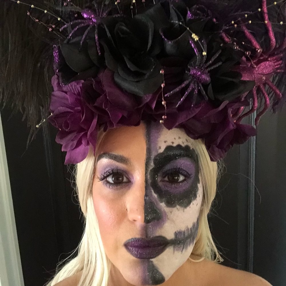 Homemade Day of the Dead 💀 costume & accessories - Picture 6 of 8